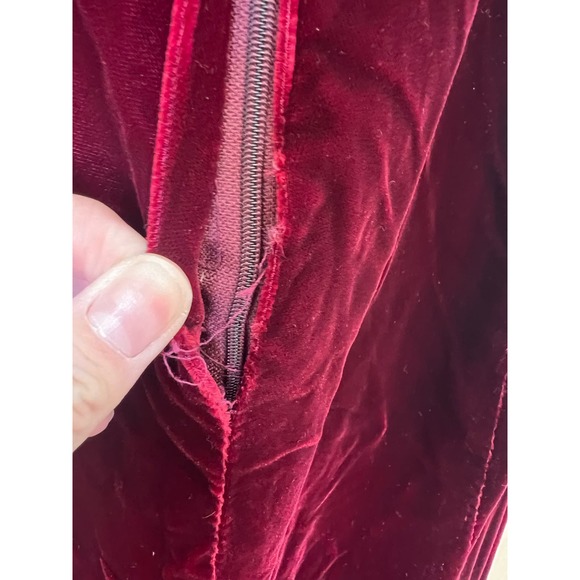 Vintage velvet gown - Picture 9 of 14